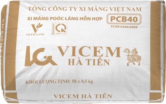 Xi măng VICEM Hà Tiên Portland hỗn hợp PCB40 - Xi Măng Bảo Chứng - Công Ty TNHH Bảo Chứng